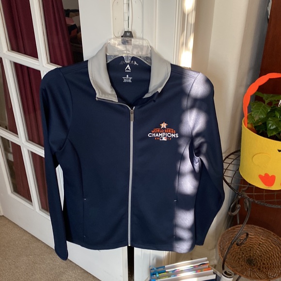 Houston Astros Women’s Full Zip Jacket, Size Small - Picture 5 of 7